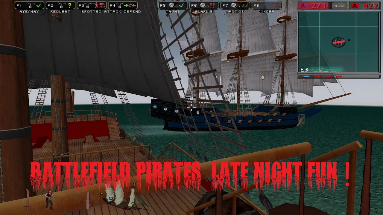 Battlefield Pirates late night fun !
