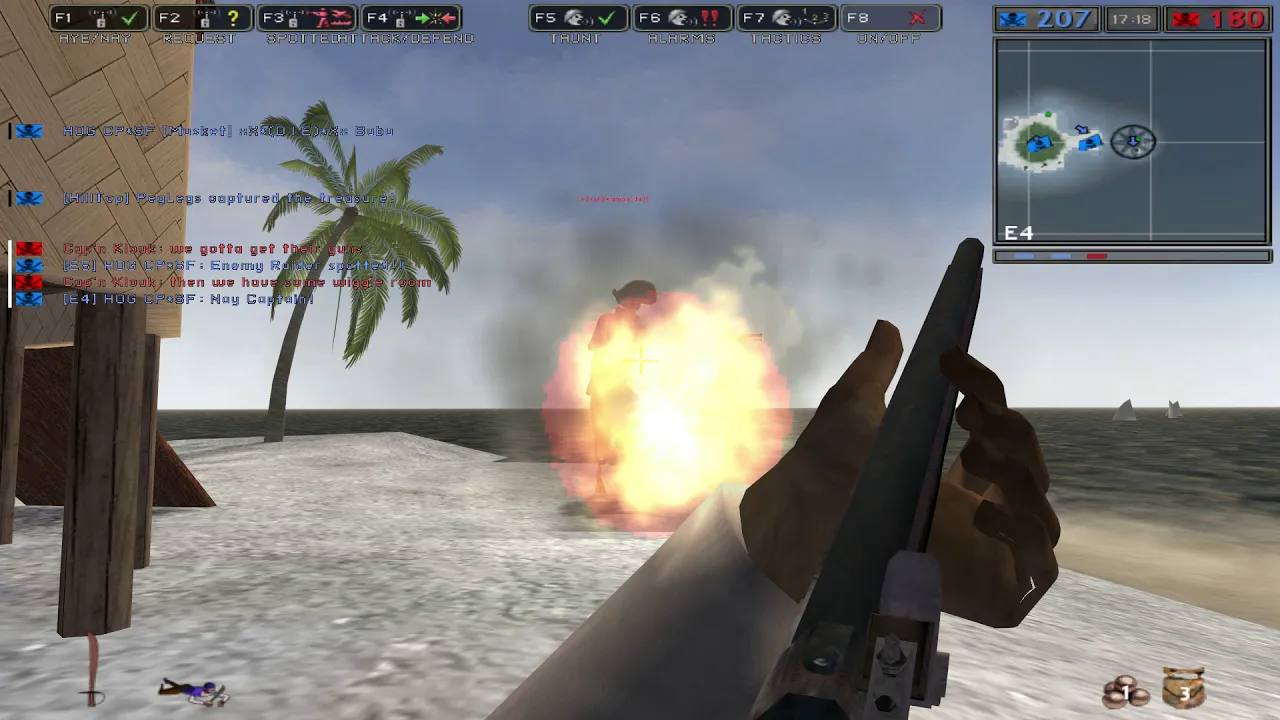 The last of the Battlefield Pirate videos on pirate Islands